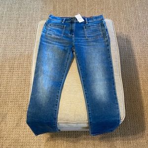 J. Crew Girls Straight Leg Jeans NWT